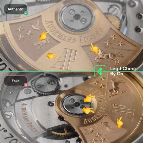 fake ap royal oak vs real|real royal oak logo.